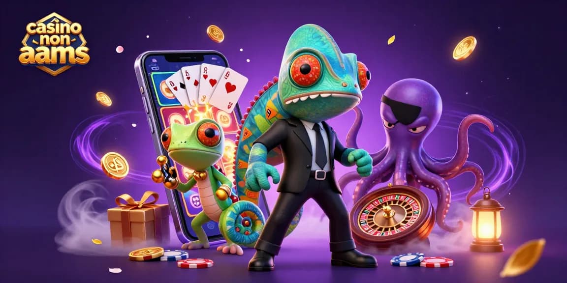 Impegnati in un'emozionante esperienza di gioco nei casino non aams mentre personaggi vivaci svelano elementi di gioco entusiasmanti.