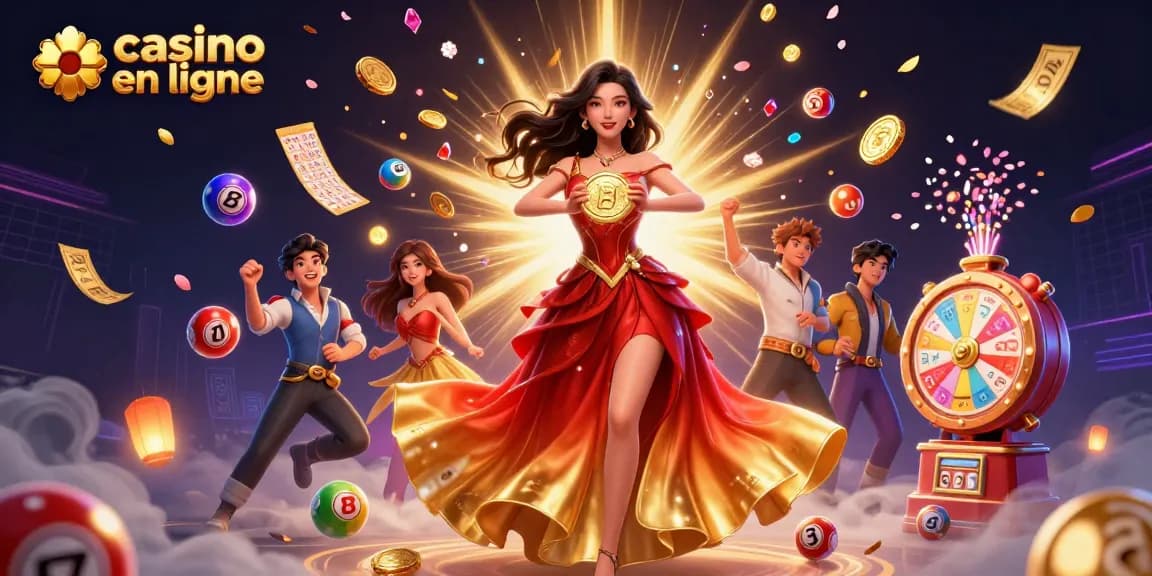 Jouez à des jeux passionnants sur casino en ligne, avec des graphiques 3D dynamiques d'un moment gagnant.