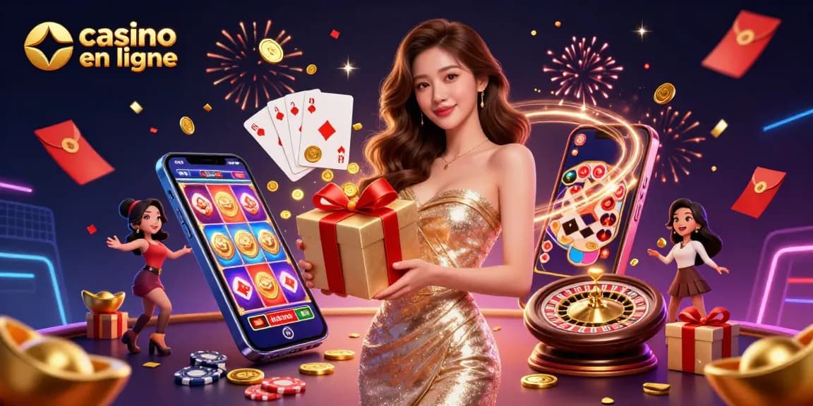 Vivez des sensations fortes au casino en ligne avec des machines à sous vibrantes et des personnages festifs.