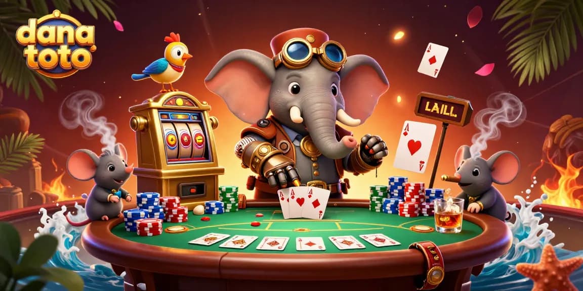 Engage in thrilling dana toto gameplay featuring lively characters and casino elements.