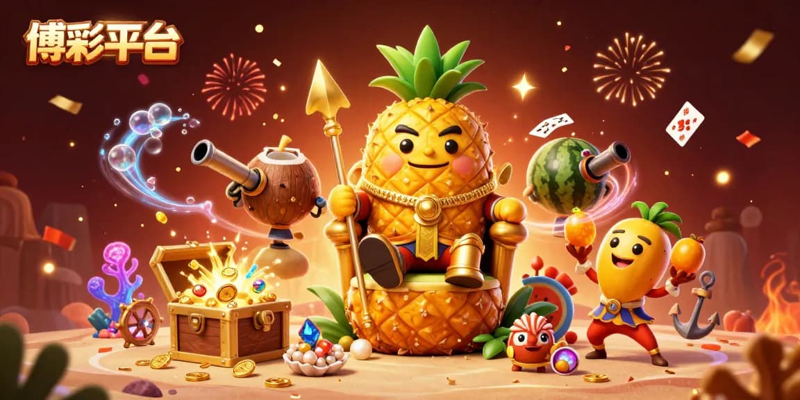 在博彩平台上體驗金色鳳梨王的統治魅力，與獨特的賭場元素共舞。
