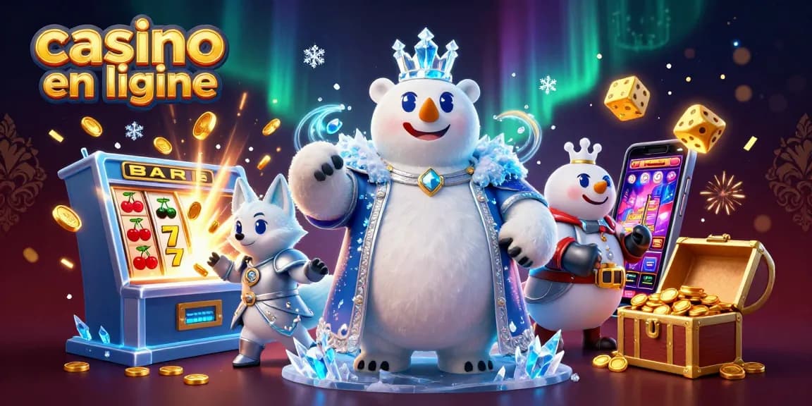 Découvrez l'excitation du casino en ligne avec une explosion de jackpot vibrante et des personnages captivants.