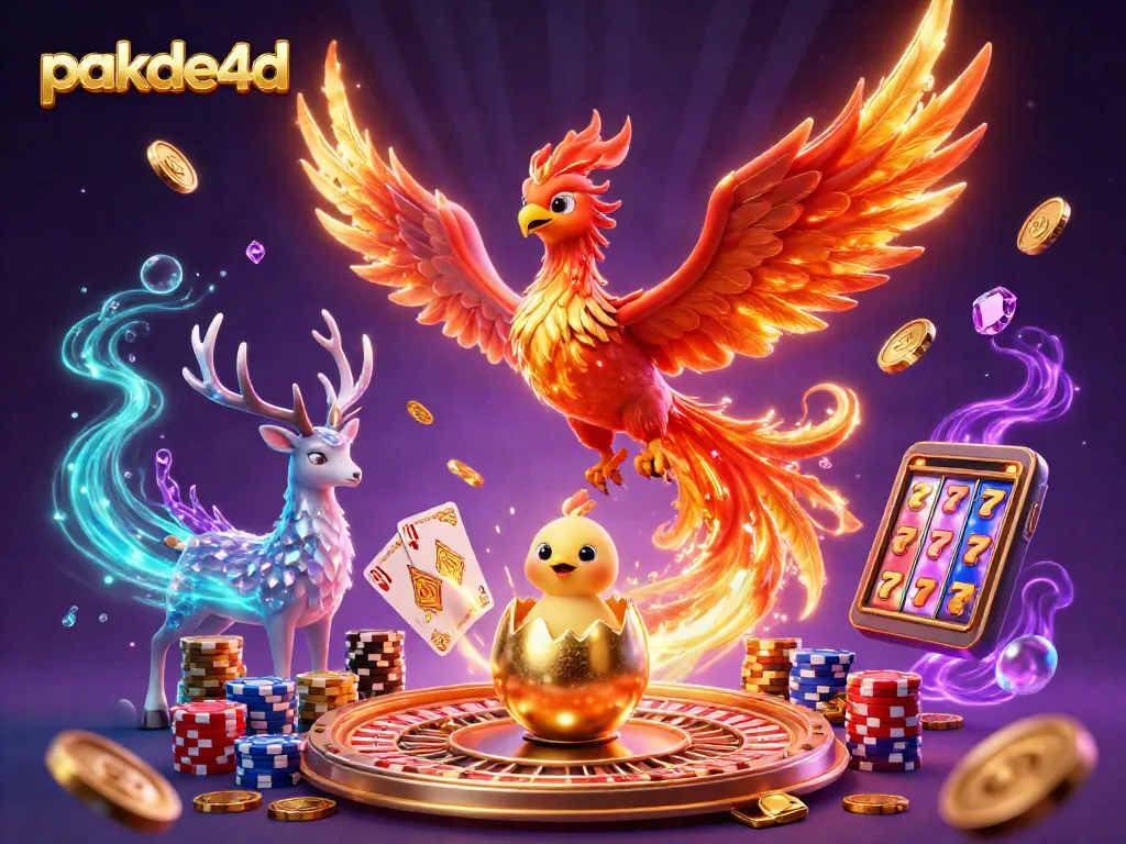 Experience thrilling gameplay with pakde4d as the phoenix rises, illuminating the casino world.