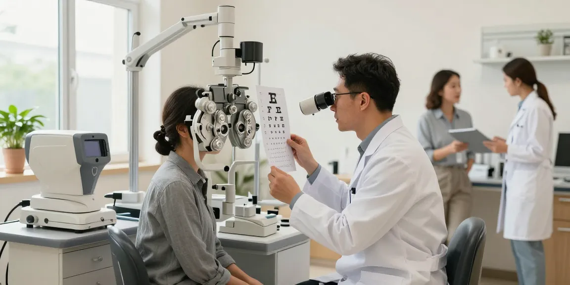Patient receiving personalized treatment at SNU Eye Clinic for advanced eye care services.