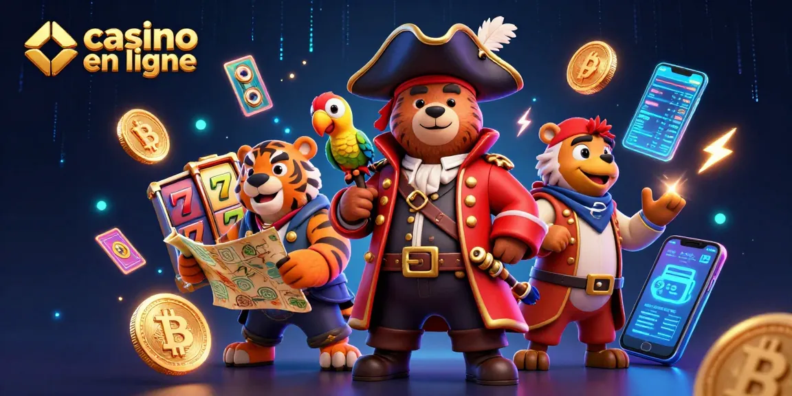Plongez dans des expériences immersives de casino en ligne mettant en vedette des personnages de bande dessinée explorant un paysage de casino dynamique.