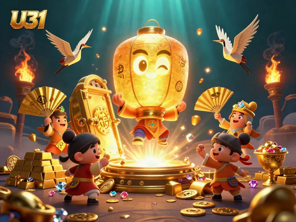 Experience thrilling wins at U31 with vibrant gaming energy and golden treasures.