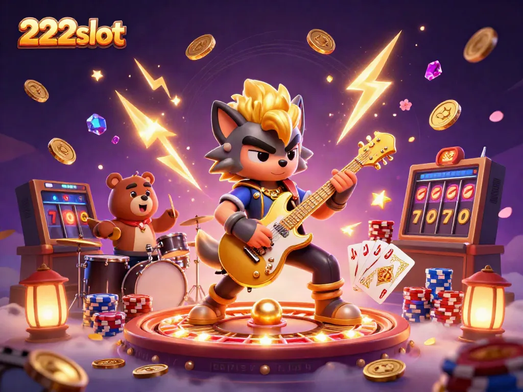 Permainan seru di 222slot, dengan karakter unik menghibur dan banyak peluang menang.