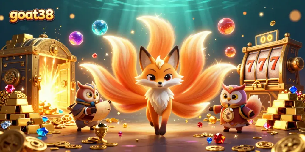 Experience exciting gameplay at goat38, where a nine-tailed fox spirit meets thrilling slot machines and fortune.
