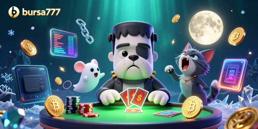 Berhasil raih jackpot di bursa777 dengan monster bulldog lucu dan kucing werewolf!