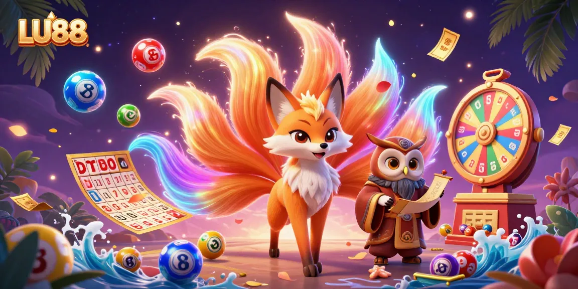 Experience LU88's vibrant casino world with dynamic colors and lively gaming elements.