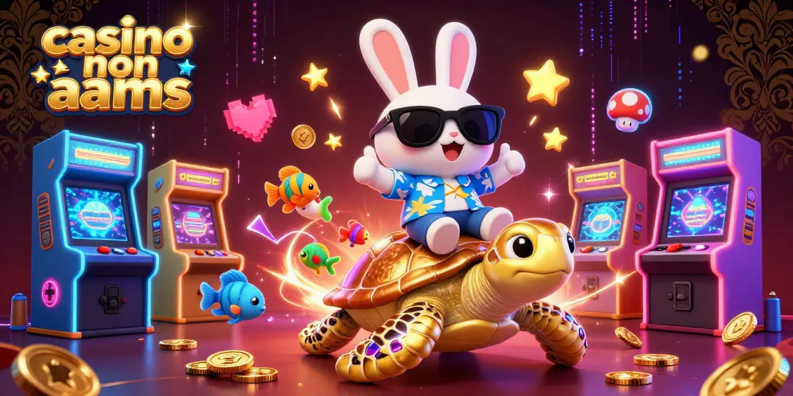 Scopri l'emozione del casinò non AAMS con personaggi 3D vivaci in una scena di gioco dinamica.