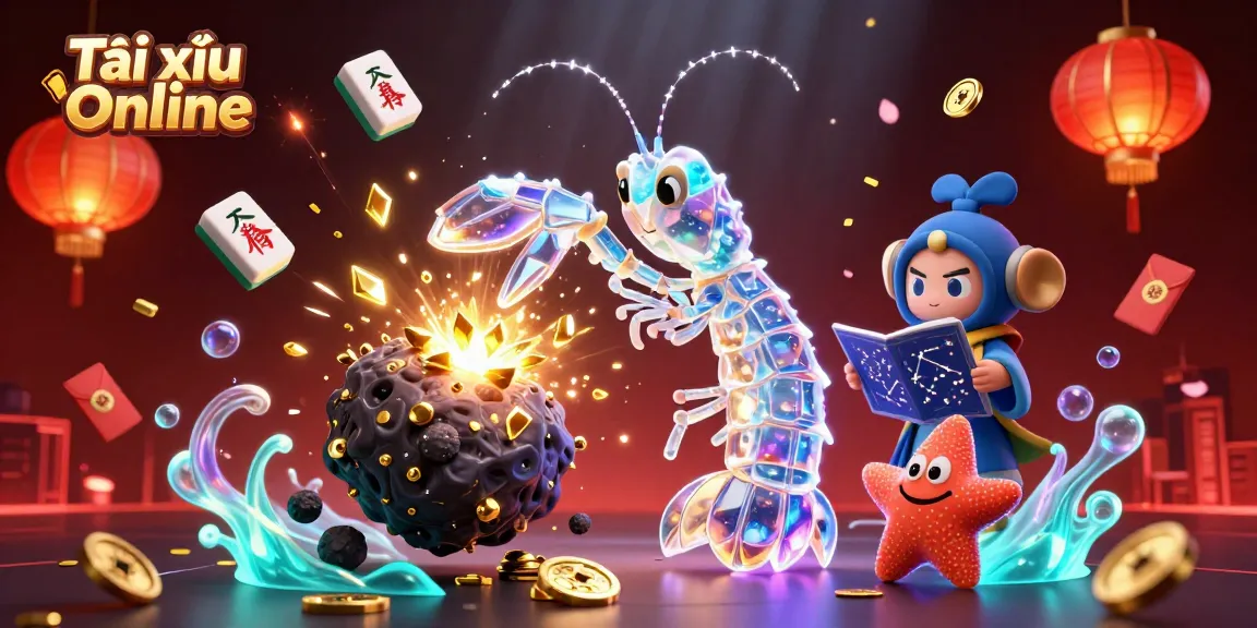Tài xỉu Online: Engage in thrilling gameplay with vibrant characters and festive elements