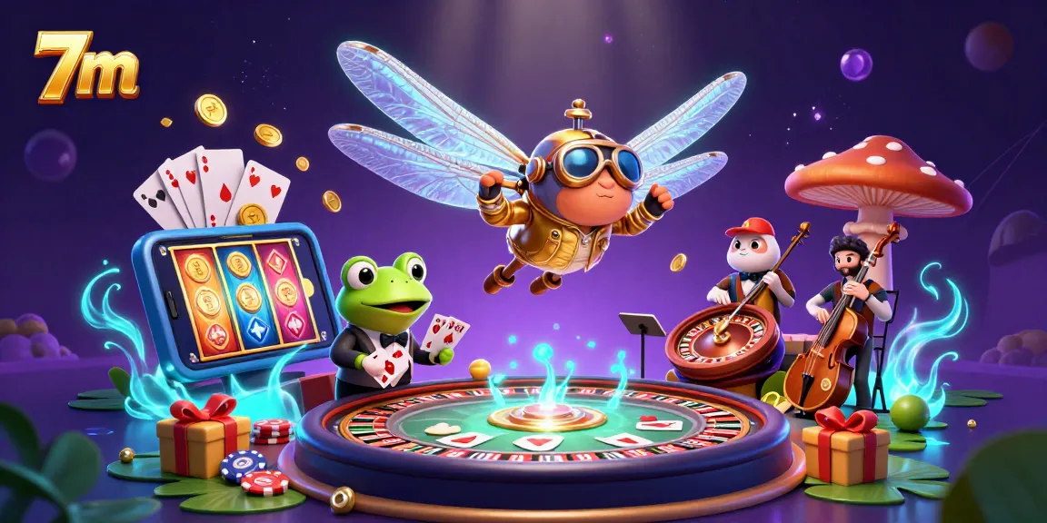 Play dynamic games and bet on live scores with 7m's thrilling casino experience