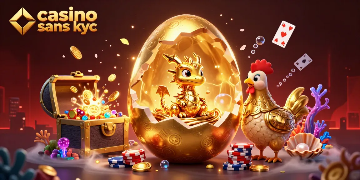 Jouez dans un casino sans KYC avec des personnages animés et des éléments de jeu colorés.