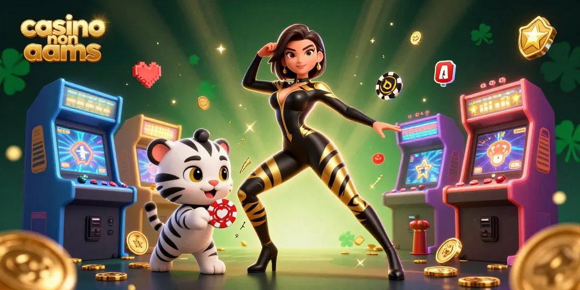 Scopri l'emozione del casino non AAMS con vibranti elementi di gioco e personaggi coinvolgenti.
