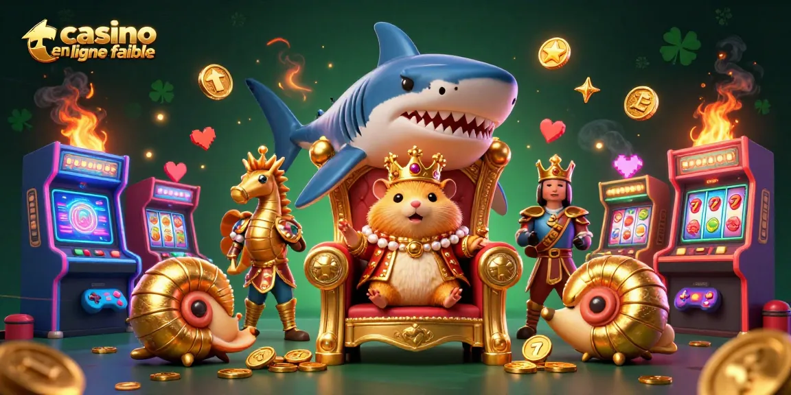 Rejoignez le roi hamster et sa garde dans un casino en ligne fiable rempli de joie et de casino.