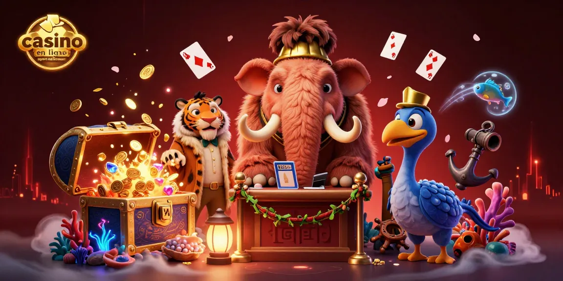 Profitez de l'excitation des jeux au casino en ligne argent réel France avec cette illustration dynamique et colorée.