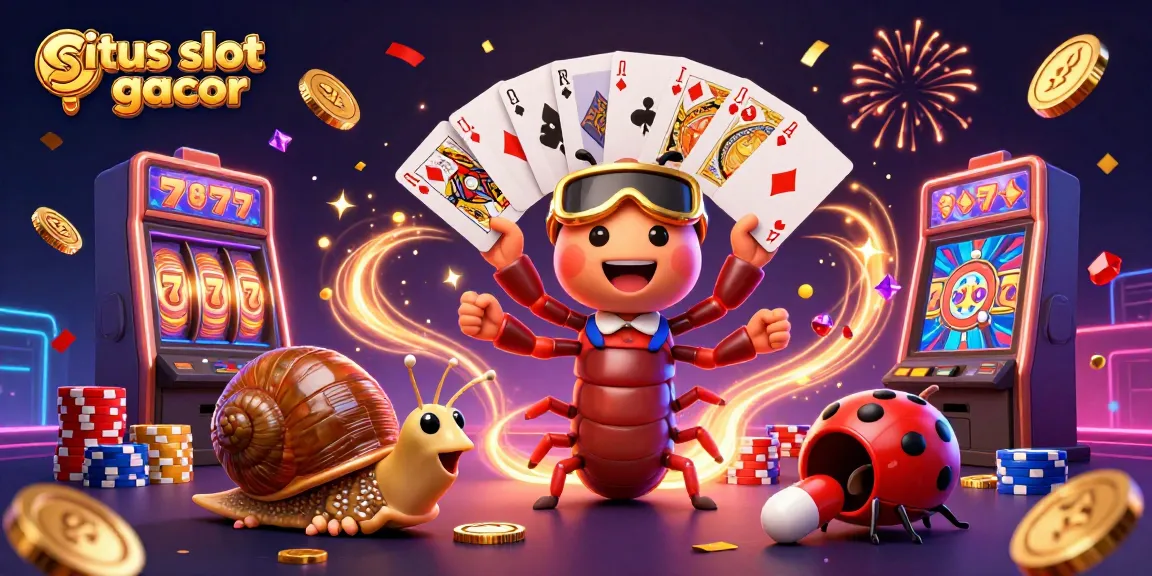 Experience situs slot gacor with vibrant 3D casino characters and immersive slot visuals.